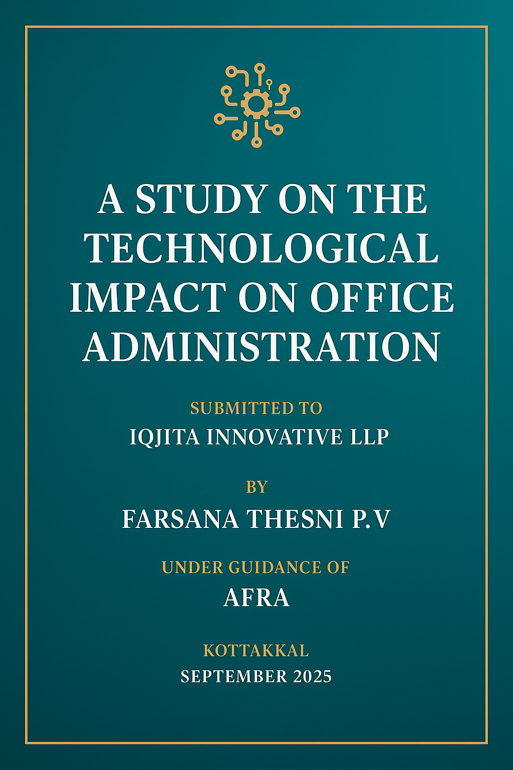 Project by Farsana Thesni